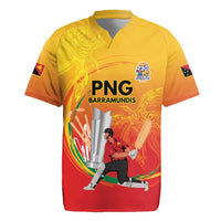 Custom Cricket PNG East Asia-Pacific Rugby Jersey Papua New Guinea Rise to Power - Wonder Print Shop