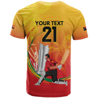 Custom Cricket PNG East Asia-Pacific T Shirt Papua New Guinea Rise to Power - Wonder Print Shop