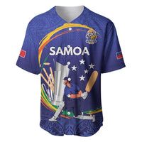 Custom Cricket Samoa East Asia-Pacific Baseball Jersey Samoa Storming the Limits - Wonder Print Shop