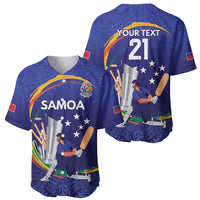 Custom Cricket Samoa East Asia-Pacific Baseball Jersey Samoa Storming the Limits - Wonder Print Shop