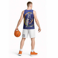 Custom Cricket Samoa East Asia-Pacific Basketball Jersey Samoa Storming the Limits - Wonder Print Shop