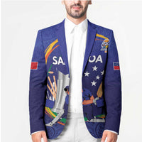 Custom Cricket Samoa East Asia-Pacific Blazer Samoa Storming the Limits - Wonder Print Shop