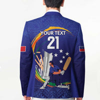 Custom Cricket Samoa East Asia-Pacific Blazer Samoa Storming the Limits - Wonder Print Shop