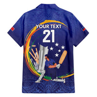 Custom Cricket Samoa East Asia-Pacific Hawaiian Shirt Samoa Storming the Limits - Wonder Print Shop