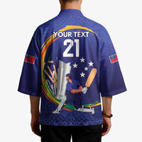 Custom Cricket Samoa East Asia-Pacific Kimono Samoa Storming the Limits - Wonder Print Shop