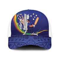 Cricket Samoa East Asia-Pacific Mesh Trucker Cap Samoa Storming the Limits - Wonder Print Shop