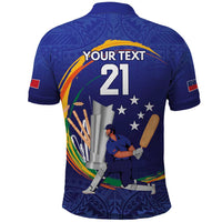 Custom Cricket Samoa East Asia-Pacific Polo Shirt Samoa Storming the Limits - Wonder Print Shop