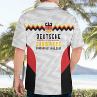 Germany Basketball History Champion Hawaiian Shirt Deutschland Black Red Gold Victory - Wonder Print Shop