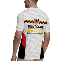 Germany Basketball History Champion Rugby Jersey Deutschland Black Red Gold Victory - Wonder Print Shop