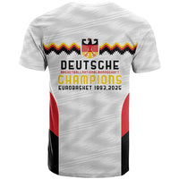 Germany Basketball History Champion T Shirt Deutschland Black Red Gold Victory - Wonder Print Shop