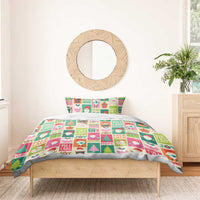 Cute Yule Lads Christmas Bedding Set Icelandic Jolasveinar Hippie Style LT9 - Wonder Print Shop