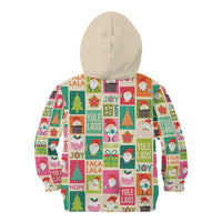 Cute Yule Lads Christmas Kid Hoodie Icelandic Jolasveinar Hippie Style - Wonder Print Shop