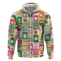 Cute Yule Lads Christmas Zip Hoodie Icelandic Jolasveinar Hippie Style - Wonder Print Shop