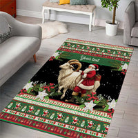 Yule Goat Personalized Area Rug Scandanavian Mythology LT9 - Wonder Print Shop
