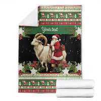 Yule Goat Personalized Blanket Scandanavian Mythology