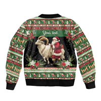 Yule Goat Personalized Bomber Jacket Scandanavian Mythology LT9 - Wonder Print Shop