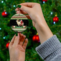 Yule Goat Personalized Ceramic Ornament Scandanavian Mythology LT9 - Wonder Print Shop