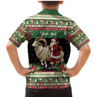 Yule Goat Personalized Family Matching Mermaid Dress and Hawaiian Shirt Scandanavian Mythology LT9 - Wonder Print Shop