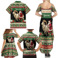 Yule Goat Personalized Family Matching Summer Maxi Dress and Hawaiian Shirt Scandanavian Mythology - Wonder Print Shop
