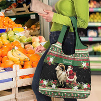 Yule Goat Personalized Grocery Bag Scandanavian Mythology