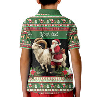 Yule Goat Personalized Kid Polo Shirt Scandanavian Mythology - Wonder Print Shop