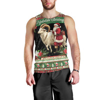 Yule Goat Personalized Men Tank Top Scandanavian Mythology - Wonder Print Shop