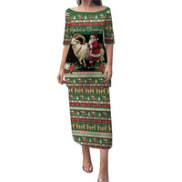 Yule Goat Personalized Puletasi Scandanavian Mythology - Wonder Print Shop