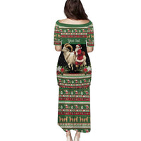 Yule Goat Personalized Puletasi Scandanavian Mythology - Wonder Print Shop