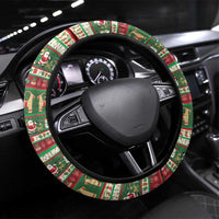 Yule Goat Steering Wheel Cover Scandanavian Mythology - Wonder Print Shop