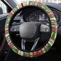 Yule Goat Steering Wheel Cover Scandanavian Mythology - Wonder Print Shop