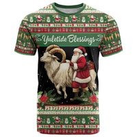 Yule Goat Personalized T Shirt Scandanavian Mythology - Wonder Print Shop