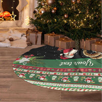Yule Goat Personalized Tree Skirt Scandanavian Mythology - Wonder Print Shop