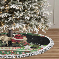 Yule Goat Personalized Tree Skirt Scandanavian Mythology - Wonder Print Shop