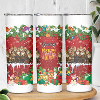 Yule Lads Personalized Skinny Tumbler Legend Icelands Jolasveinar - Wonder Print Shop