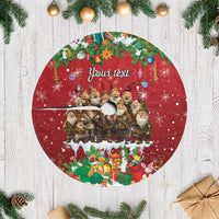 Yule Lads Personalized Tree Skirt Legend Icelands Jolasveinar - Wonder Print Shop