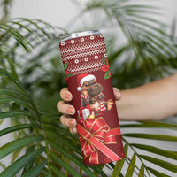 Funny Moo Deng Christmas Skinny Tumbler - Wonder Print Shop