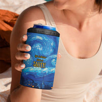 Sloth Life Is The Best Life 4 in 1 Can Cooler Tumbler with Starry Night Sky LT9 - Wonder Print Shop