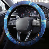 Sloth Life Is The Best Life Steering Wheel Cover with Starry Night Sky - Wonder Print Shop