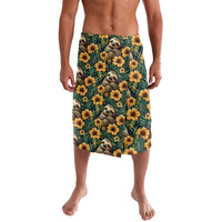 Sloth with Flowers Seamless Style Lavalava - Wonder Print Shop
