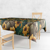 Sloth with Flowers Seamless Style Tablecloth - Wonder Print Shop