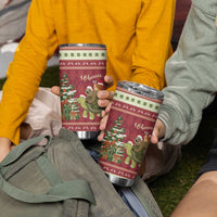 Sloth And Snail Riding A Turtle Wheeee Tumbler Cup Slow Down It's Christmas - Wonder Print Shop