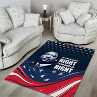 Honor of MLK Day Area Rug The Time Is Always Right To Do What Is Right LT9 - Wonder Print Shop