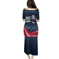 Honor of MLK Day Family Matching Puletasi and Hawaiian Shirt The Time Is Always Right To Do What Is Right - Wonder Print Shop