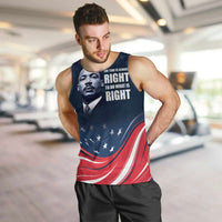 Honor of MLK Day Men Tank Top The Time Is Always Right To Do What Is Right - Wonder Print Shop
