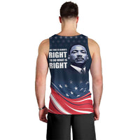 Honor of MLK Day Men Tank Top The Time Is Always Right To Do What Is Right - Wonder Print Shop