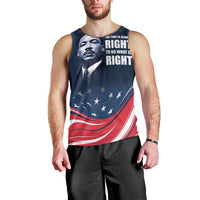 Honor of MLK Day Men Tank Top The Time Is Always Right To Do What Is Right - Wonder Print Shop