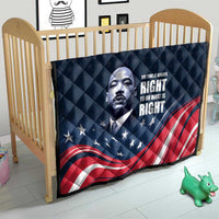Honor of MLK Day Quilt The Time Is Always Right To Do What Is Right - Wonder Print Shop