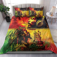 Happy Birthday King of Reggae Bedding Set LT9 - Wonder Print Shop