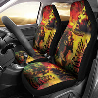 Happy Birthday King of Reggae Car Seat Cover LT9 - Wonder Print Shop