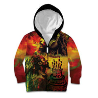 Happy Birthday King of Reggae Kid Hoodie - Wonder Print Shop